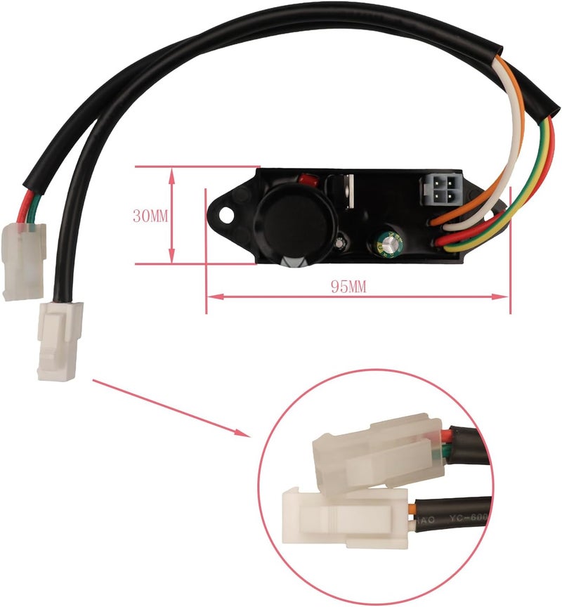 Mliong TJ113-2009-1 Ignition Control Module for Harbor Freight Predator 3500 Inverter Generator 63584 - Image 2